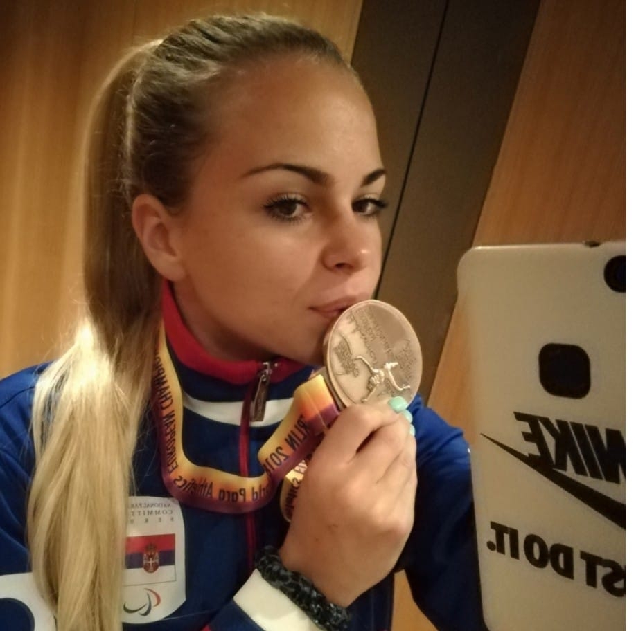 Photo of Saška Sokolov najbolja paraolimpijka prema izboru Sportskog saveza Beograda