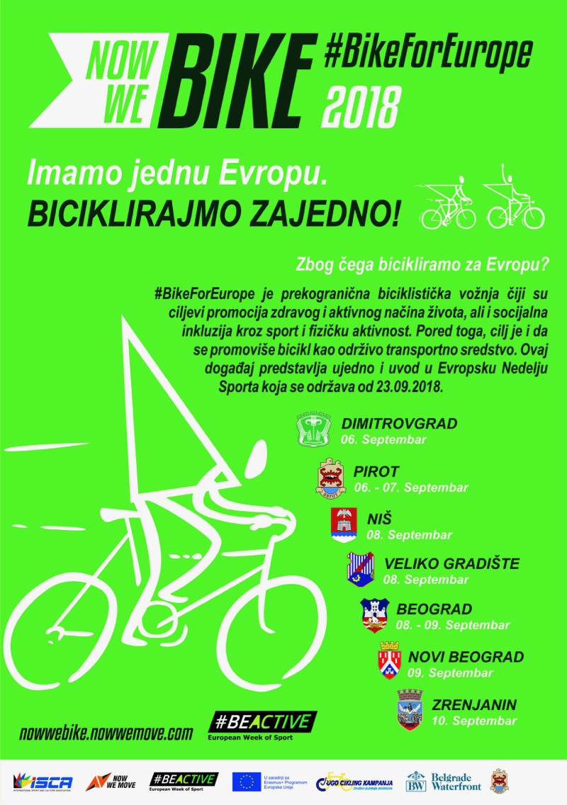 Photo of Karavan biciklista na putu od Soluna do Beča prolazi danas kroz Pirot