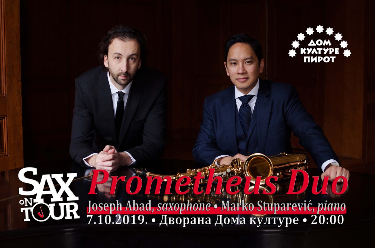 Photo of Saxperience on tour-koncert Dua Prometheus u Pirotu