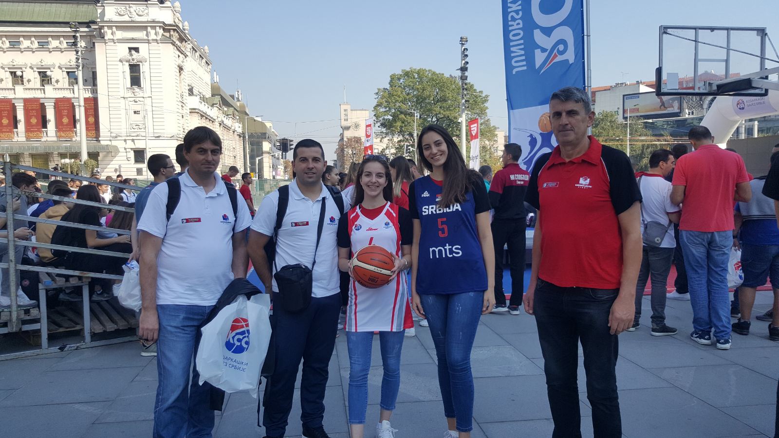 Photo of Pirotske košarkašice na promociji Rosa juniorske, Triglav kadetske i Triglav ženske kadetske lige u košarci u Beogradu