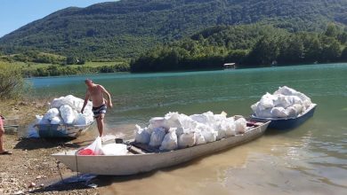 smeće džakovi zavojsko jezero