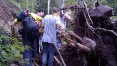 spasavanje planinarke