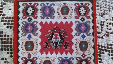 sare pirotskog ćilima dekupaž