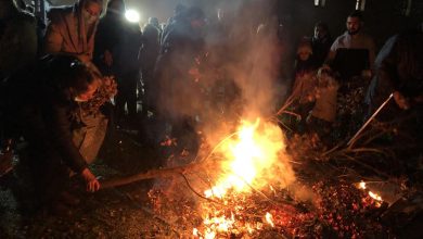 paljenje badnjaka - badnje veče u pirotu