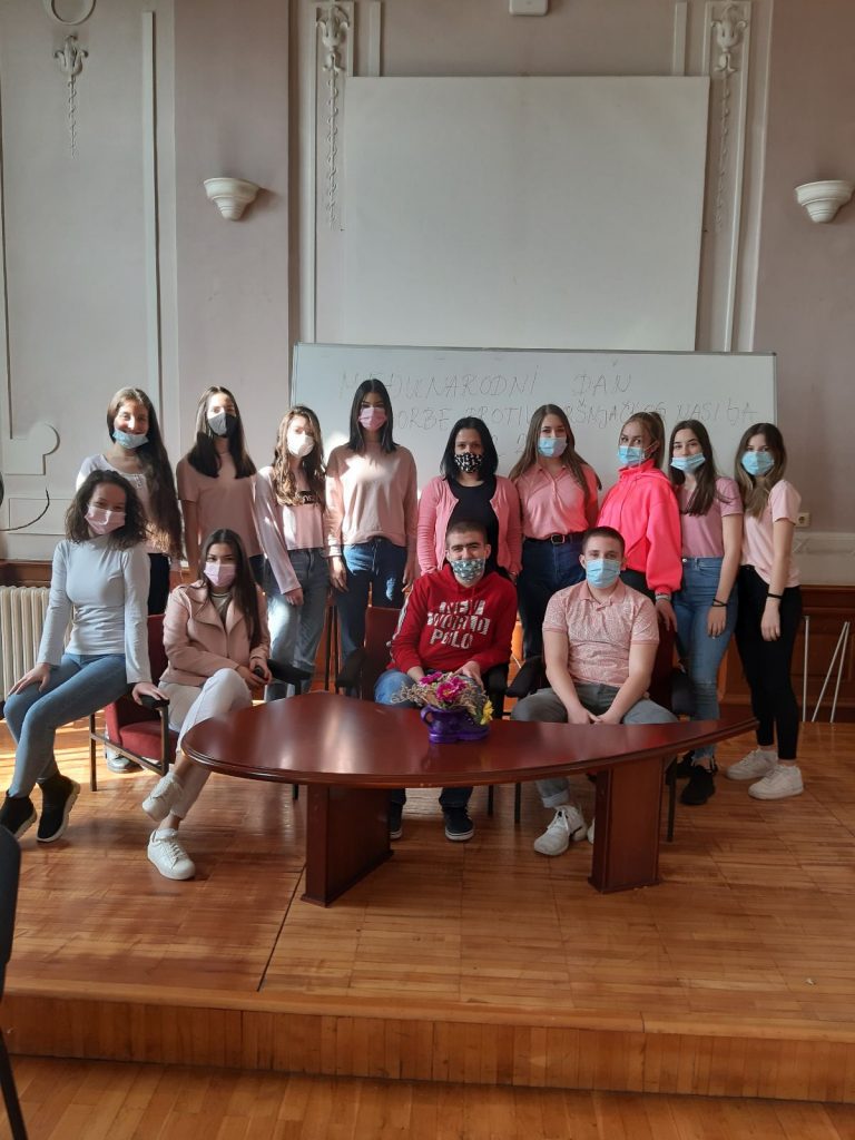 pirotska gimnazija obelezen dan borbe protiv vrsnjackog nasilja