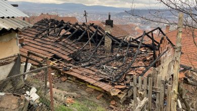 Photo of Izgorela porodična kuća porodice Mančić u naselju Prčevac