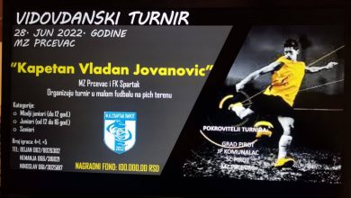 Photo of Počinje sezona turnira u malom fudbalu: Vidovdanski turnir “Kapetan Vladan Jovanović” 28. juna u MZ Prčevac