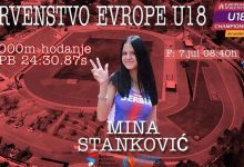 Photo of Mina Stanković predstavljaće Srbiju na Prvenstvu Evrope U18